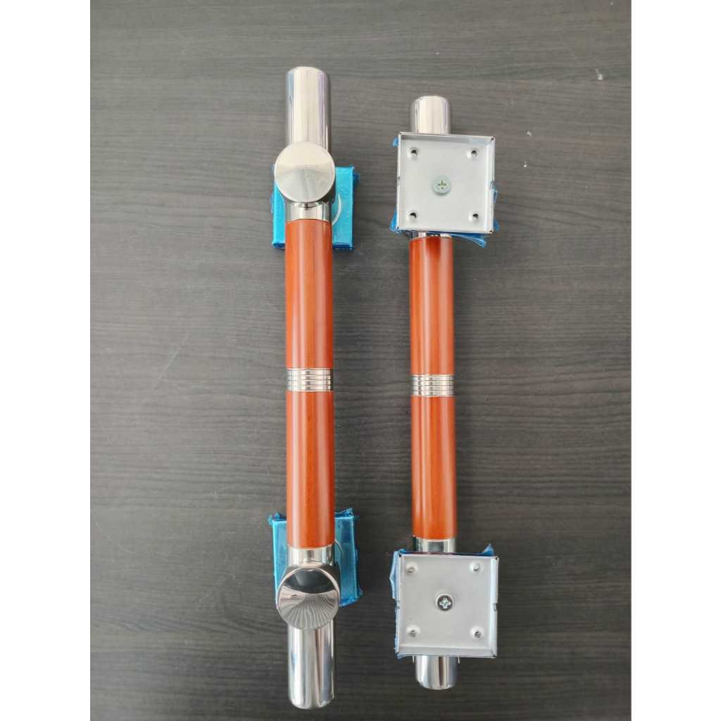 HANDLE PINTU RUMAH SPB 33 NTR, GAGANG PINTU COKLAT NATUR SULING MINIMALIS