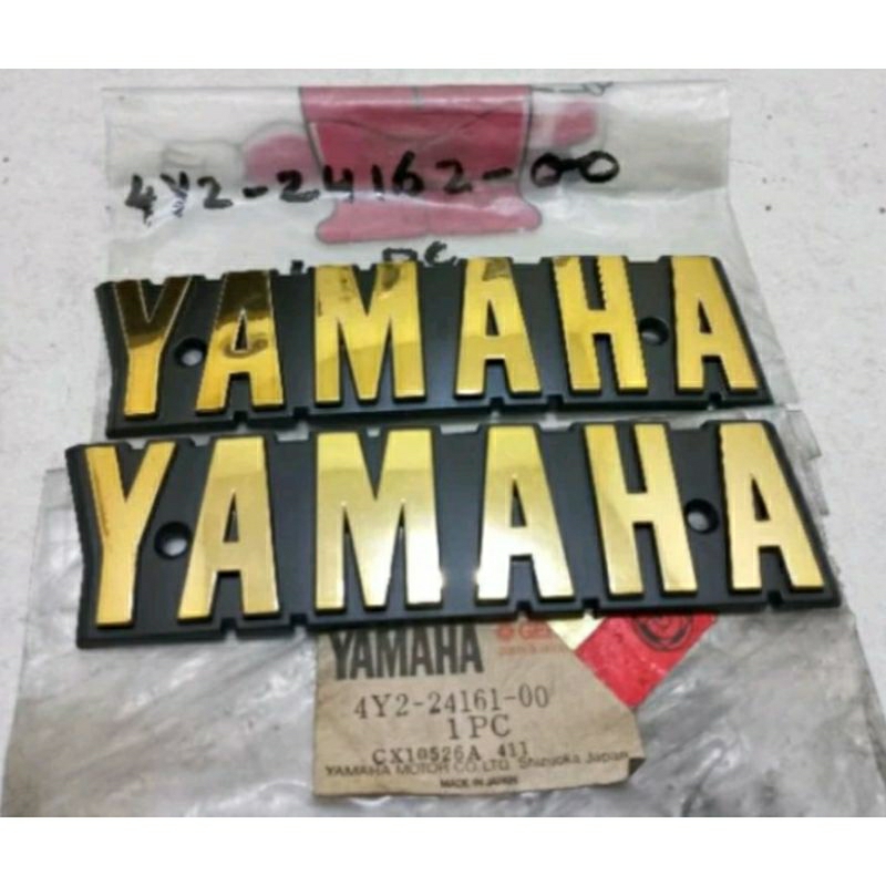 YAMAHA Emblem tangki Yamaha RX-K135 RX135 nos original japan