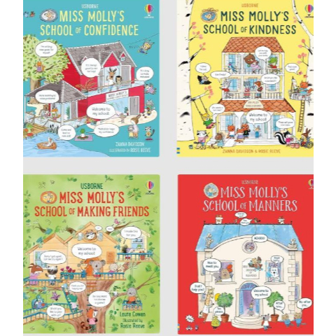 

Kidnedu Buku Anak Import Miss Molly's School of Manners, Confidence, Kindness, Making Friends