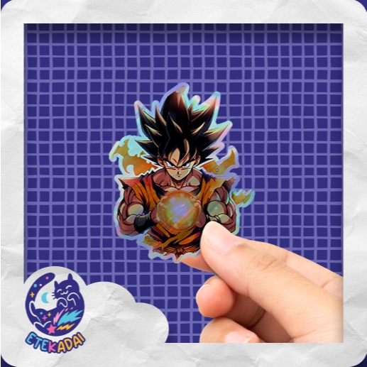 

Stiker Hologram Anime Dragon Ball Goku