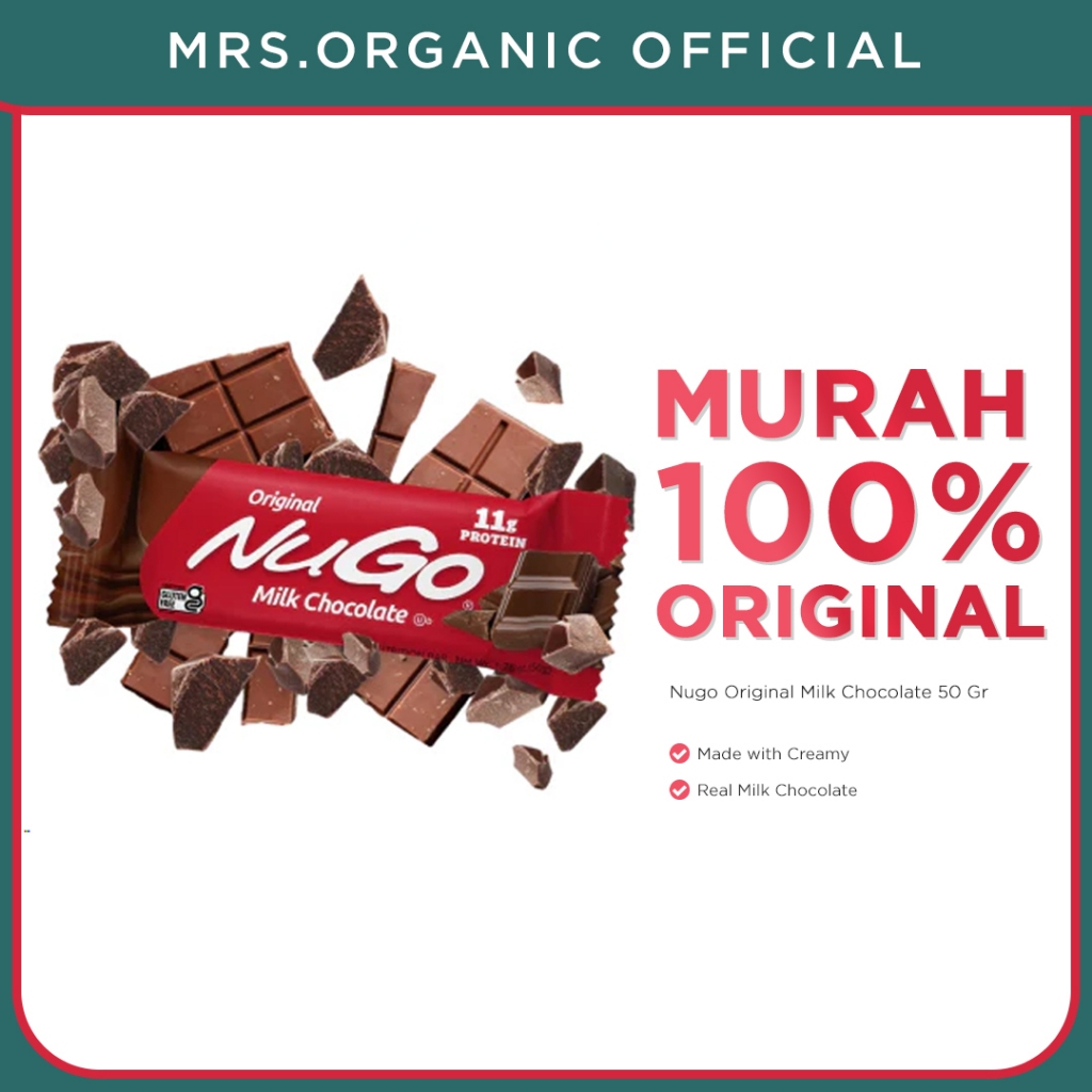 

Nugo Original Milk Chocolate 50 Gr