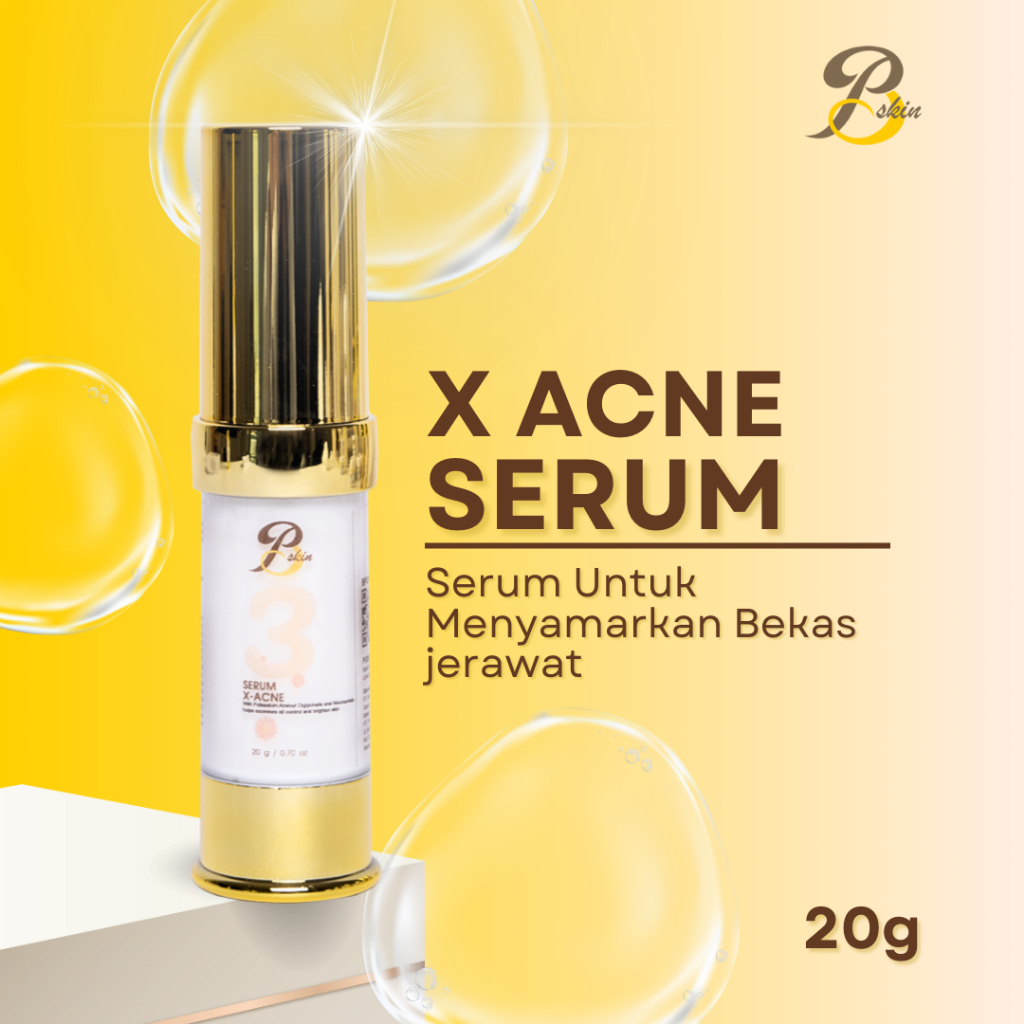 Pb Skin Serum X-Acne - Serum Bekas Jerawat