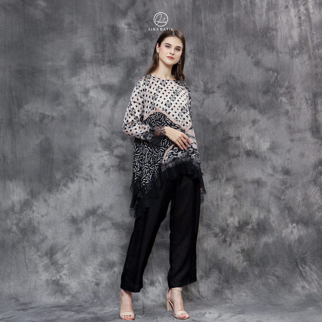 Aira Batik_ Debora Blouse I Blouse Bahan Viscose I Blouse Batik I Blouse Viscose I Atasan Wanita