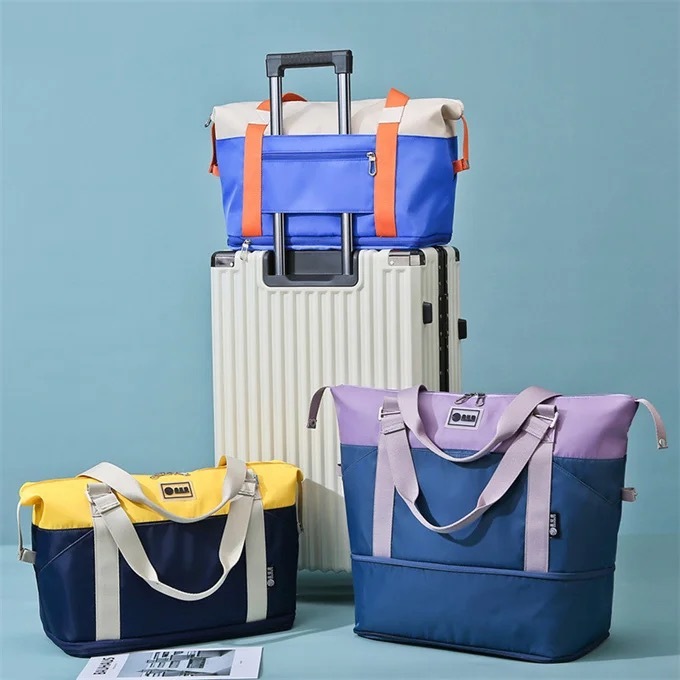 Tas Wanita Pria Import Tote Bag Travel GRONDAHL GDHL19761 19761 Parasut Super Anti Air Waterproof Gy