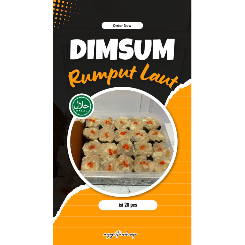 

Dimsum Rumput Laut FROZEN