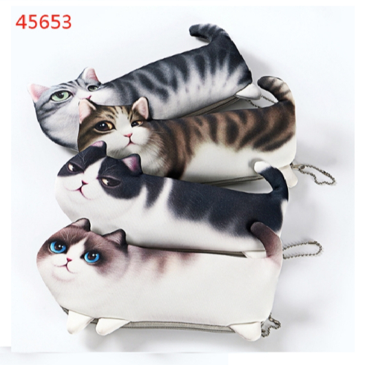 

PENCIL CASE SLETING BHN MOTIF KUCING 45653