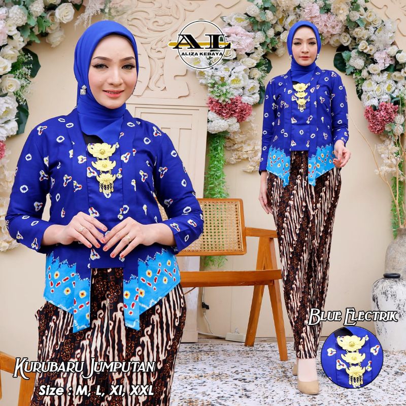 Setelan Kebaya Kutubaru Jumputan&Rok wiron