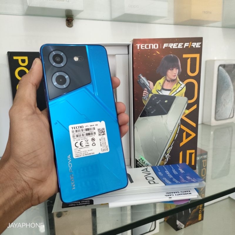Tecno Pova 5 8/256 Second Fullset Original Garansi Resmi
