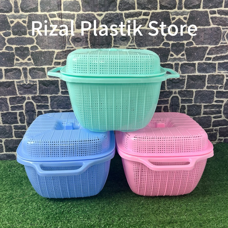 ( 3 PCS ) SANGKU TUTUP SEGI LD HOKIE STAR | SANGKU TUTUP PRASMANAN | SANGKU TUTUP NASI | SANGKU SERB