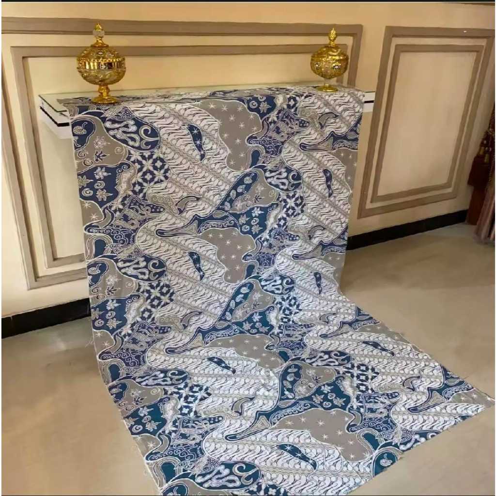 Bahan Batik meteran premium/ bahan batik printing/bahan kain katun premium/bahan baju meteran/kain b