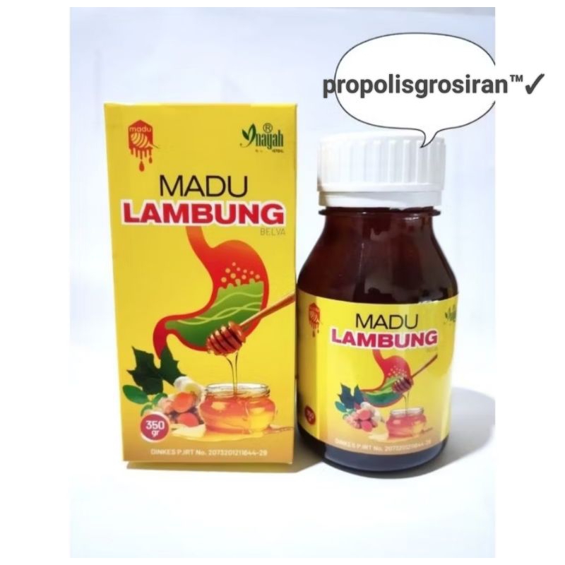 

Madu Sehat Lambung Inayah 350gr Maag Gerd