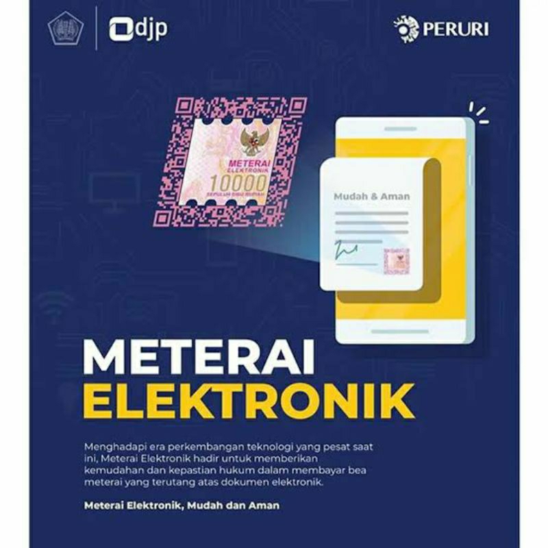 

E-meterai (Elektronik meterai peruri)