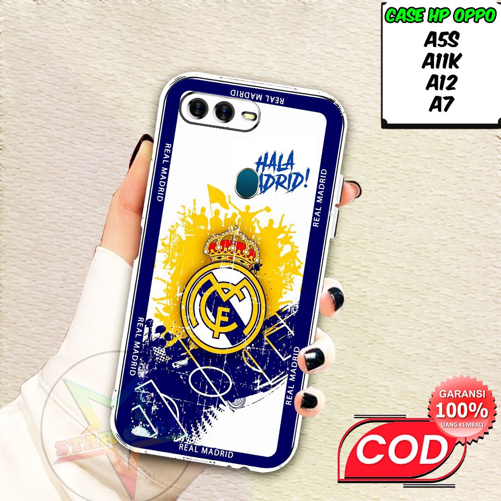 Case OPPO A5S / A7 / A11K / A12 TERBARU Motif [BOLA] Terlaris Casing OPPO A5S Terbaru Softcase Clear