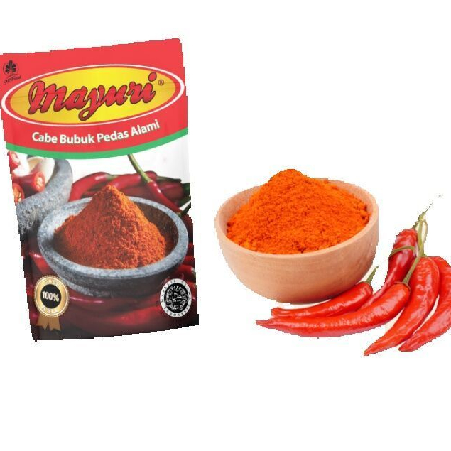 

Cabe Bubuk / Cabai Bubuk Rawit Giling Mayuri 250gr