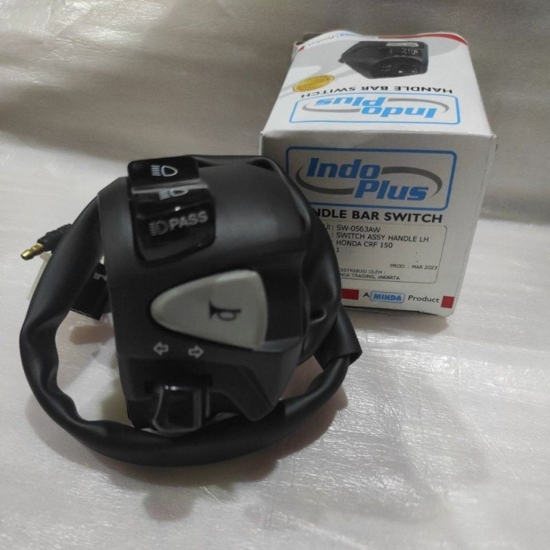 holder kiri assy honda CRF 150 saklar kiri CRF 150 original MINDA