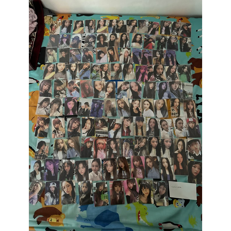 New Jeans Official PC Photocard (Hanni Haerin Danielle Hyein Minji OMG WV Weverse Tinkerbell Season 