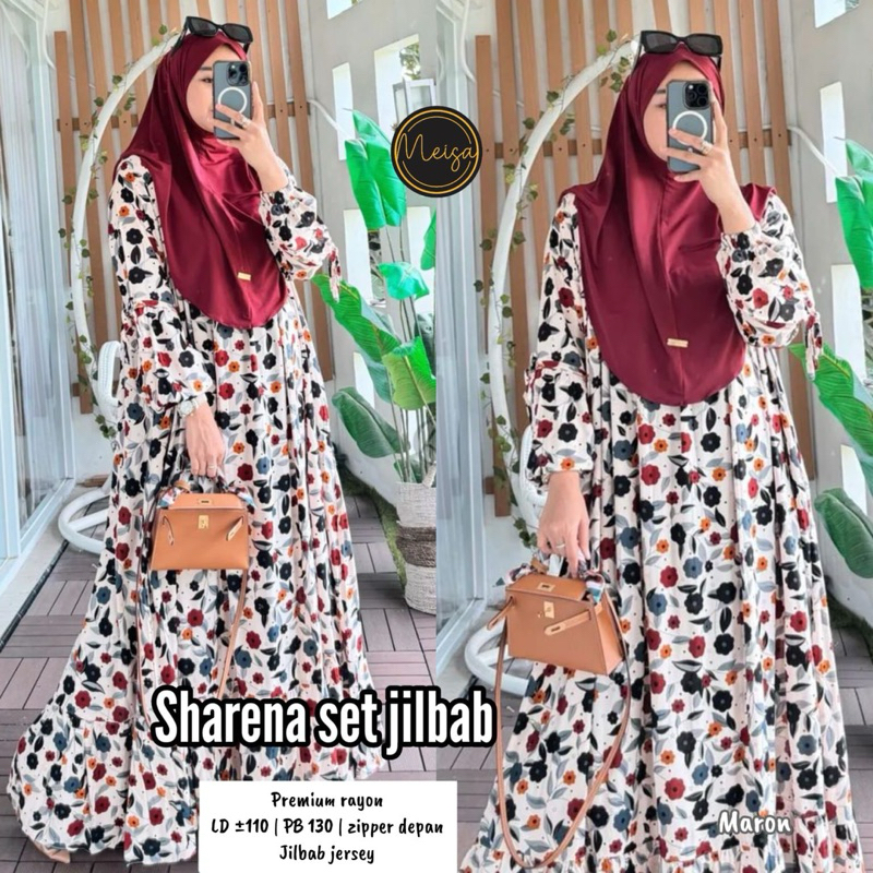 SHARENA SET HIJAB ORIGINAL MEISA