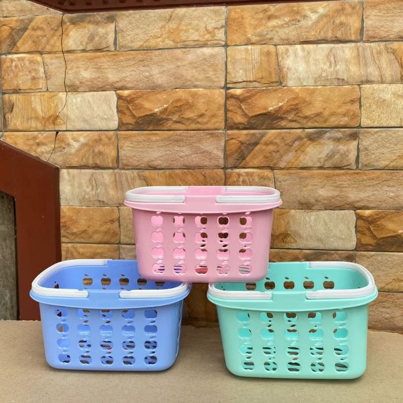 B9 - KERANJANG SABUN PLASTIK | KERANJANG PLASTIK SERBAGUNA | TEMPAT SABUN | KERANJANG KECIL PETAK AD