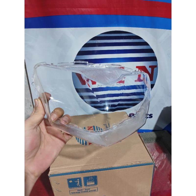 mika lampu supra x 125 helm in/kaca mika reflektor supra x 125 helm in/mika reflektor