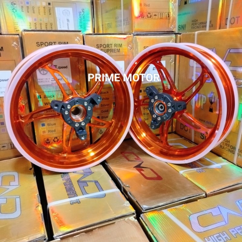 Velg DND K SPEED NMAX ALL NEW / OLD AEROX ALL NEW OLD UK300/350/Ring13 VARIO125 RING14