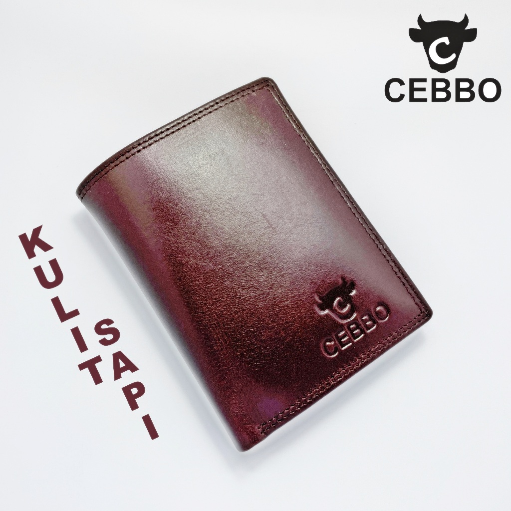Dompet Kulit Sapi Model Berdiri Lipat 3 Dompet Pria Berkualitas