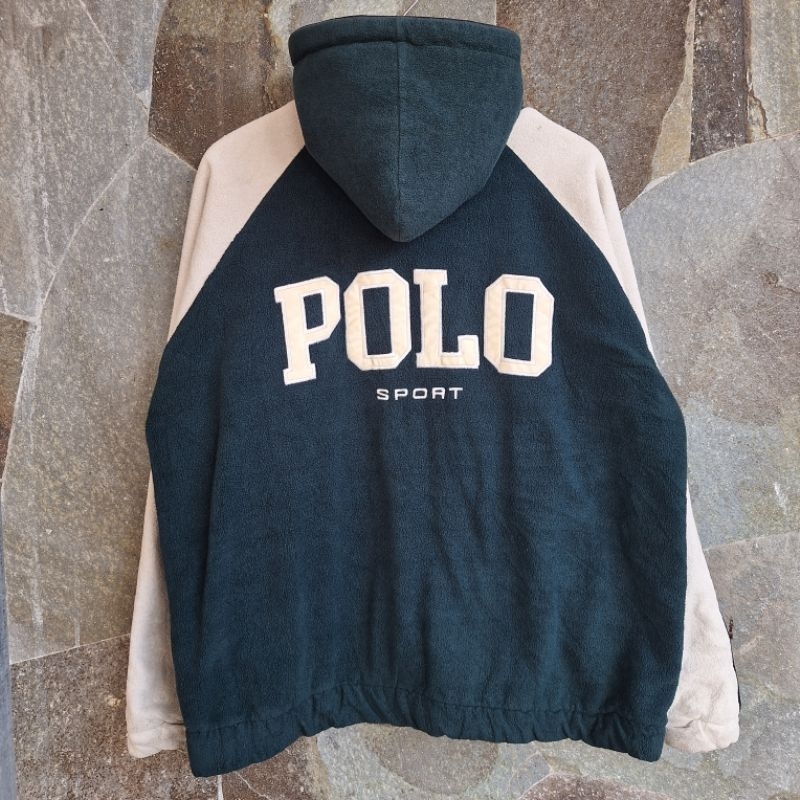 Polo Sport Ralph Lauren Sherpa Hoodie Varsity Jacket