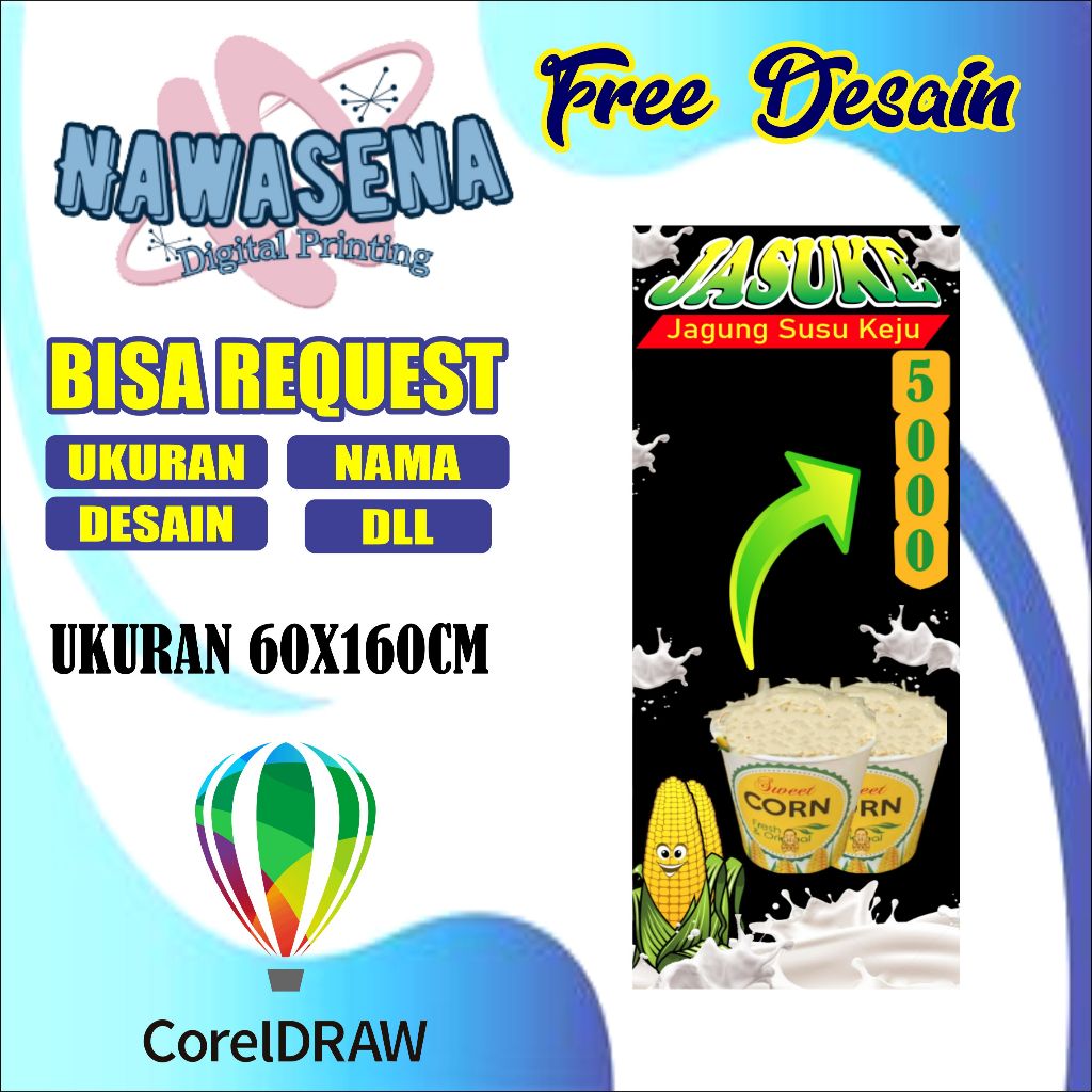 Cetak Spanduk Banner Jasuke