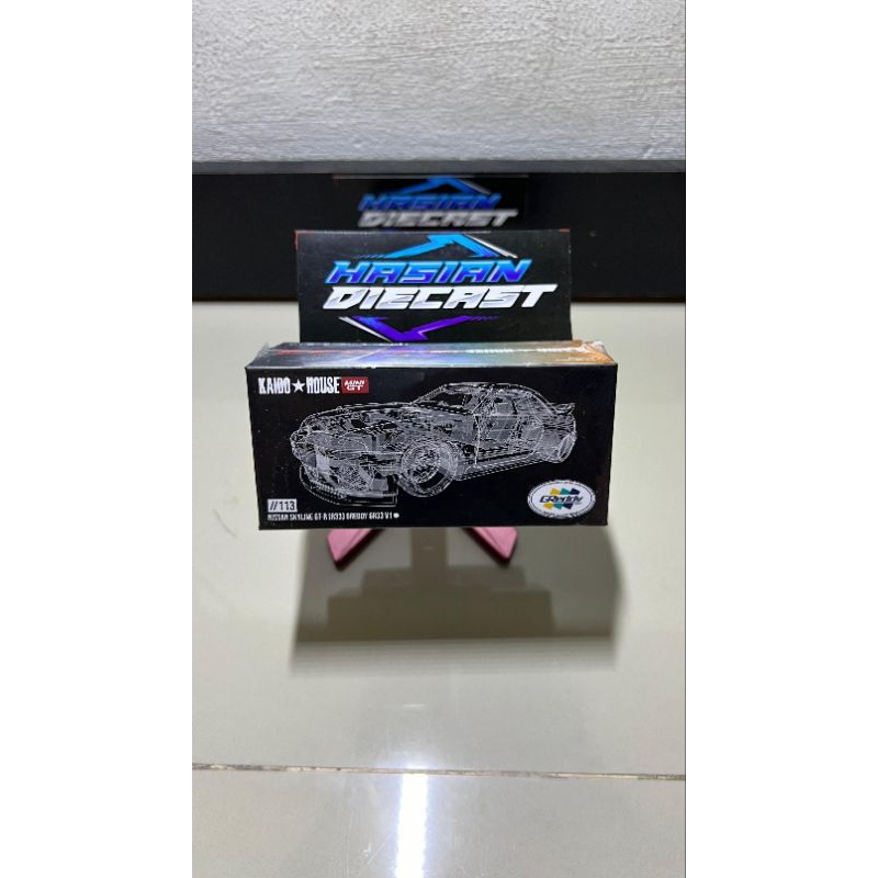 Mini GT Kaido House r33 v1 White