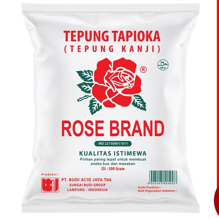 

Tepung Tapioka Kanji Rosebrand 500gr