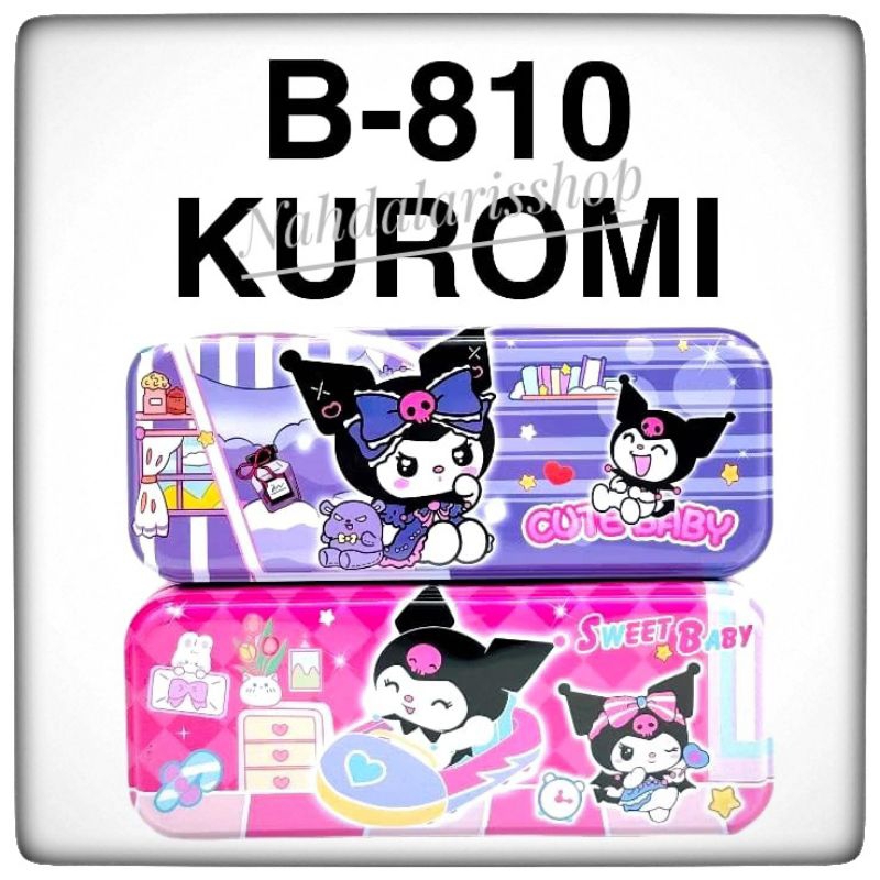 

Kotak Tempat Pensil Kaleng Sanrio My Melody Cinnamorol Kuromi Lucu Bagus