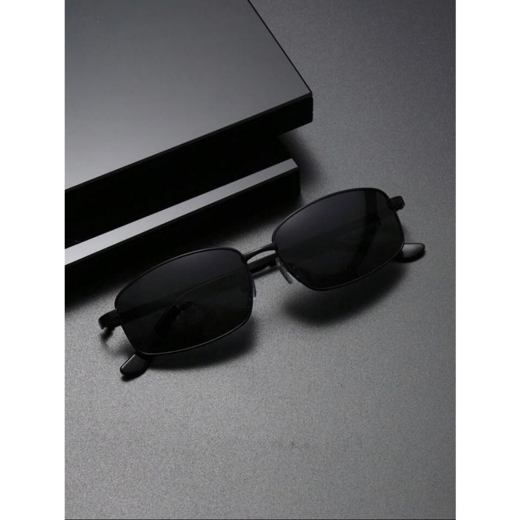 COD Kaca Mata Kacamata Hitam Anti Radiasi Silau Polarized Sunglasses Fashion Pria Cowok Original