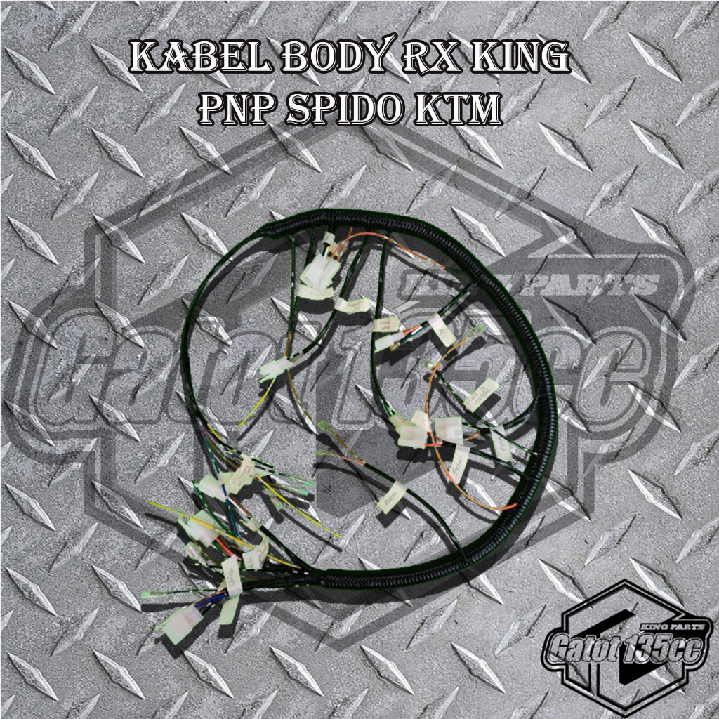 Kabel body RX king DC PNP speedometer KTM digital Indikator fungsi semua