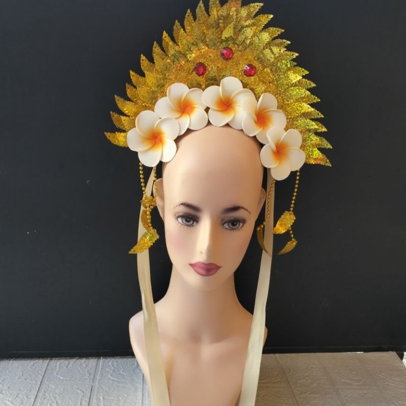 mahkota Bali/mahkota sunting Bali/mahkota kamboja