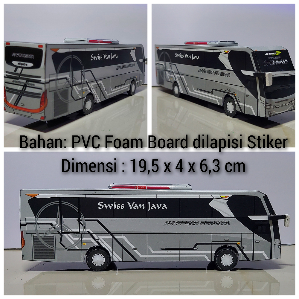 Miniatur Bus Anugerah Perdana - CV Kurnia Project Store