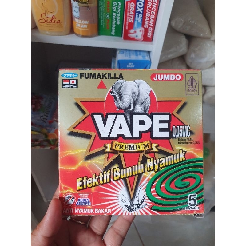 Obat nyamuk bakar VAPE