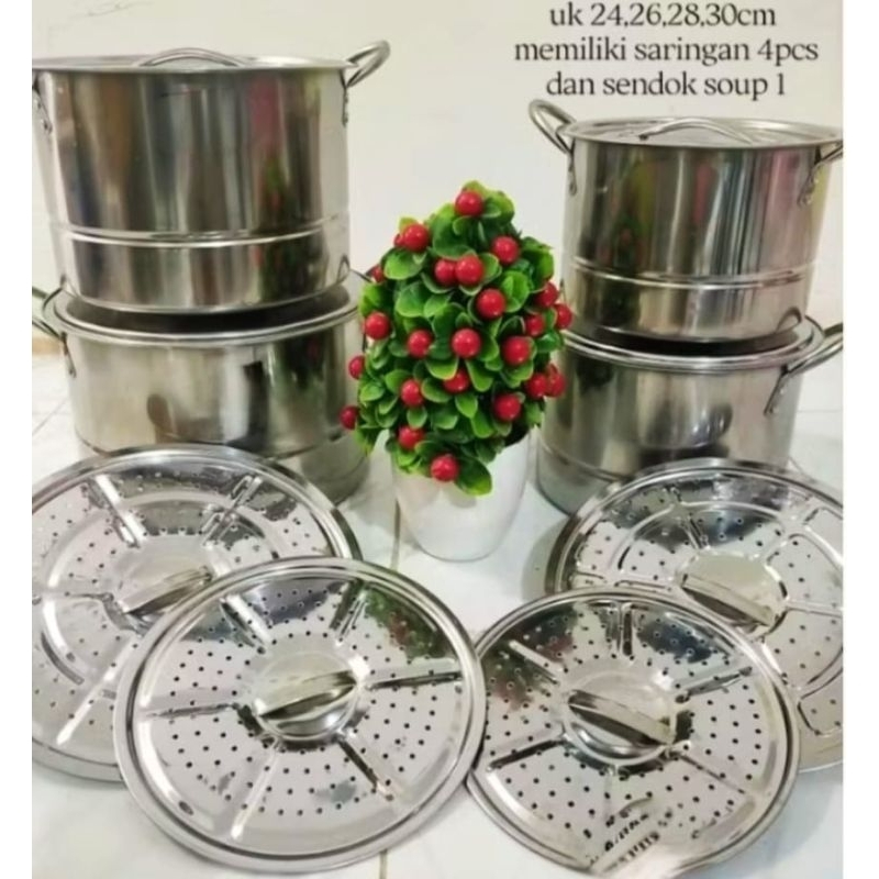Stock Pot Steamer