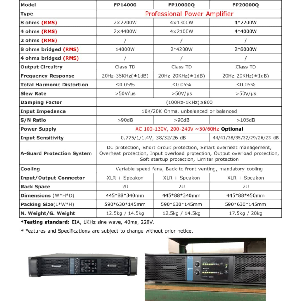 (PETI KAYU) Power Amplifier Labgruppen FP20000Q / FP 20000Q / FP 20000 Q / FP20000 Q