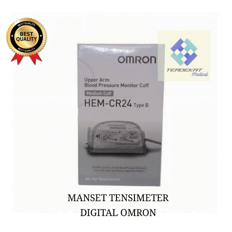MANSET TENSIMETER DIGITAL OMRON/MANSET TENSI ORIGINAL