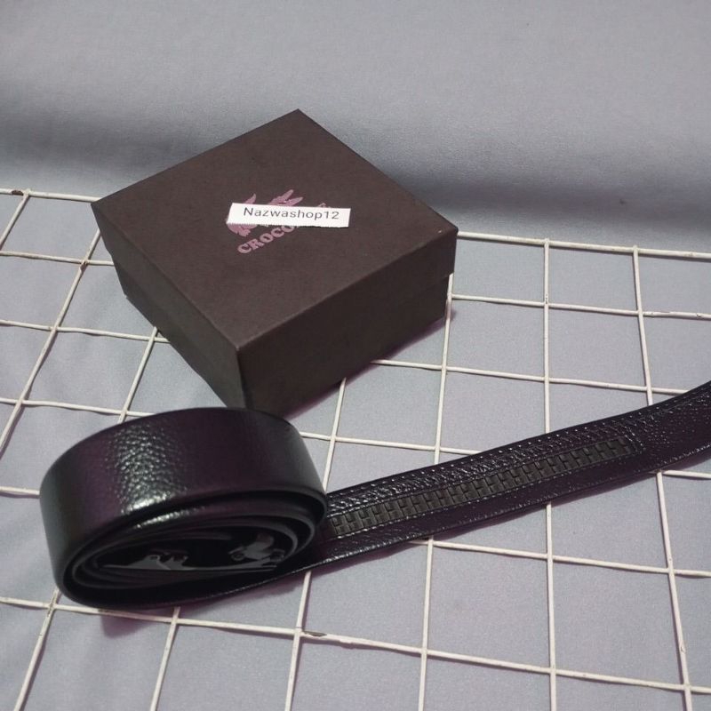 Ikat Pinggang Kulit Ikat Pinggang Otomatis_Gratis Box Ikat Pinggang Rell Ikat Pinggang Kerja.