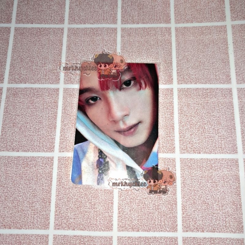 CLEAR SALE Photocard Official NCT127 Haechan Hoodie TwoBaddies