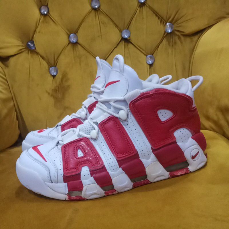 Sepatu Uptempo Red and White