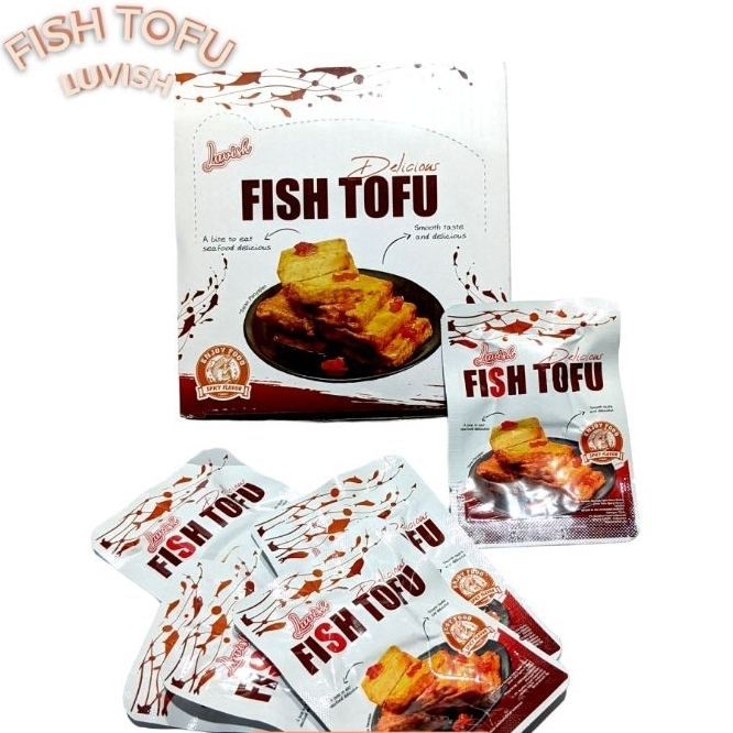 

FISH TOFU LUVISH BOX ISI 30X8GR/Fish Tofu Barbeque