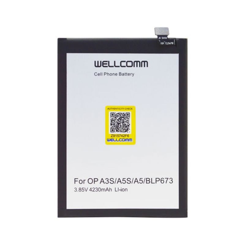 baterai Oppo a3s Oppo a5s Oppo a31 blp673 mrek Wellcome dobel blp-673 blp 673