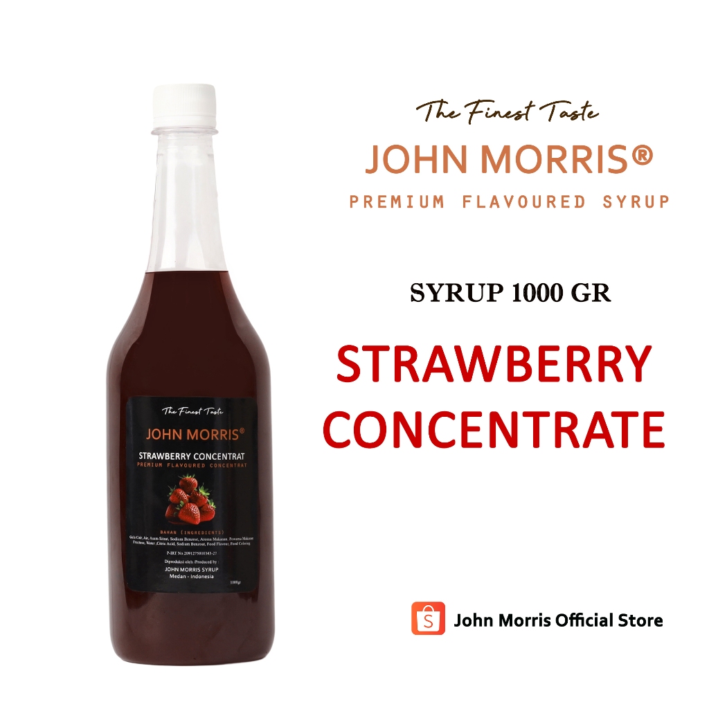 

JOHN MORRIS Strawberry Concentrate 1000 gr