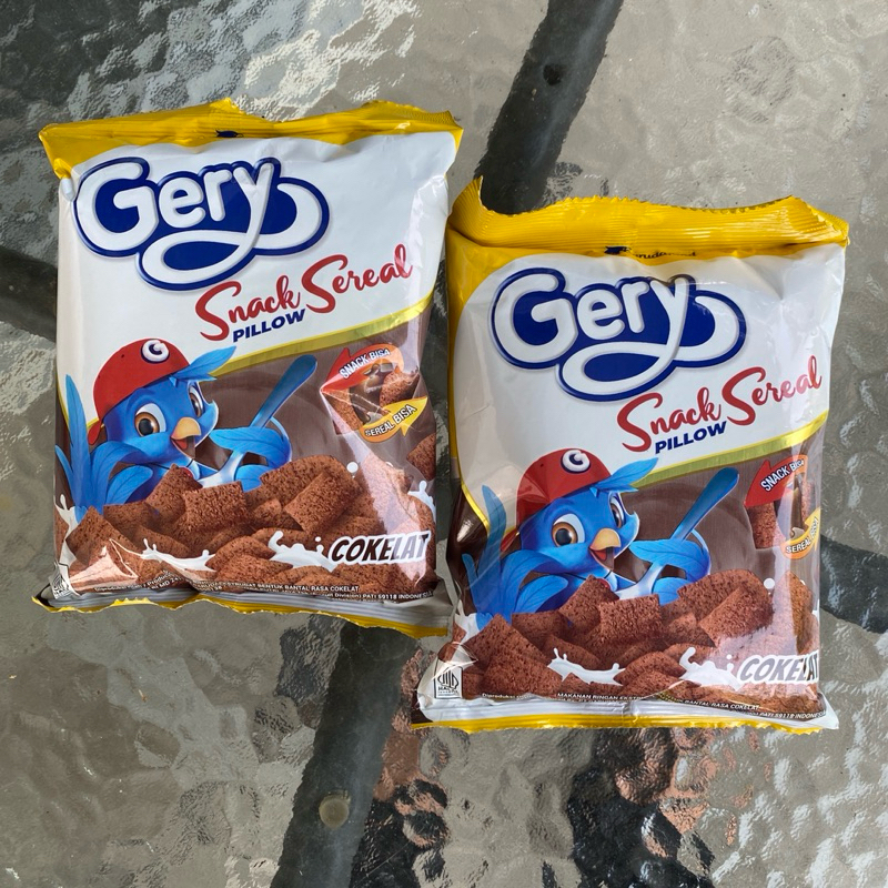 

Gery Snack Sereal Pillow Rasa Cokelat Kemasan 5 Pcs