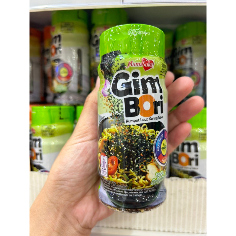

Mamasuka Gim Bori | Rumput laut kering tabur 30gr