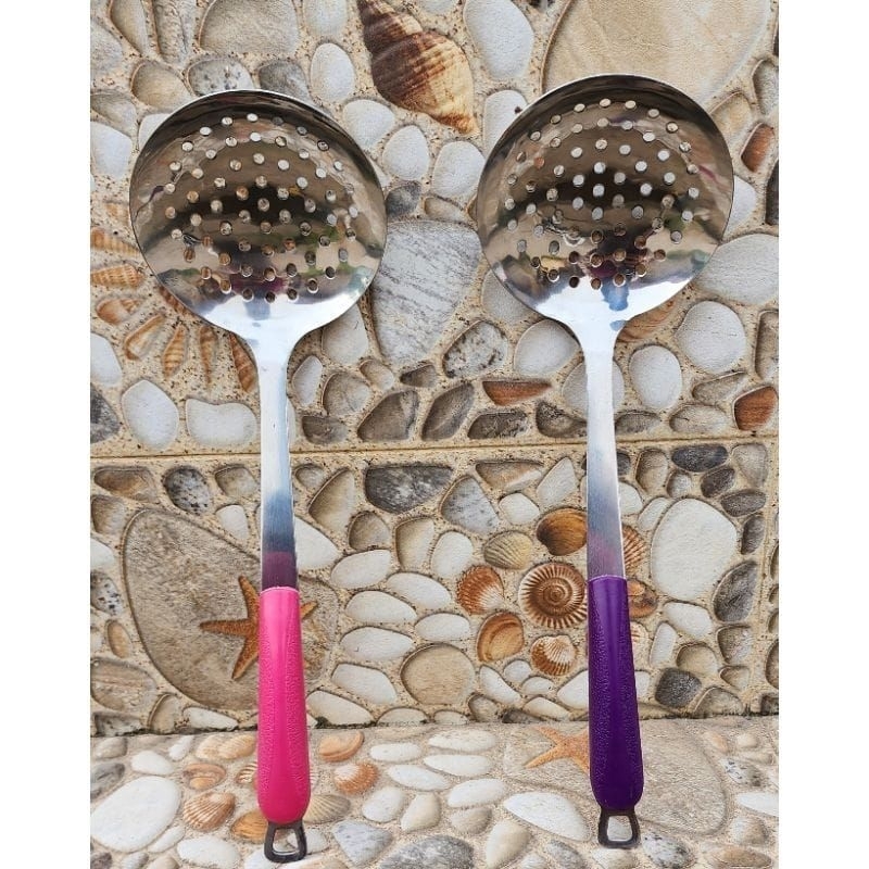 Sendok Saringan Jumbo Stainless Steel tebal