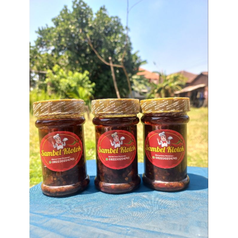 

PAKET SAMBEL KLOTOK 3 BOTOL