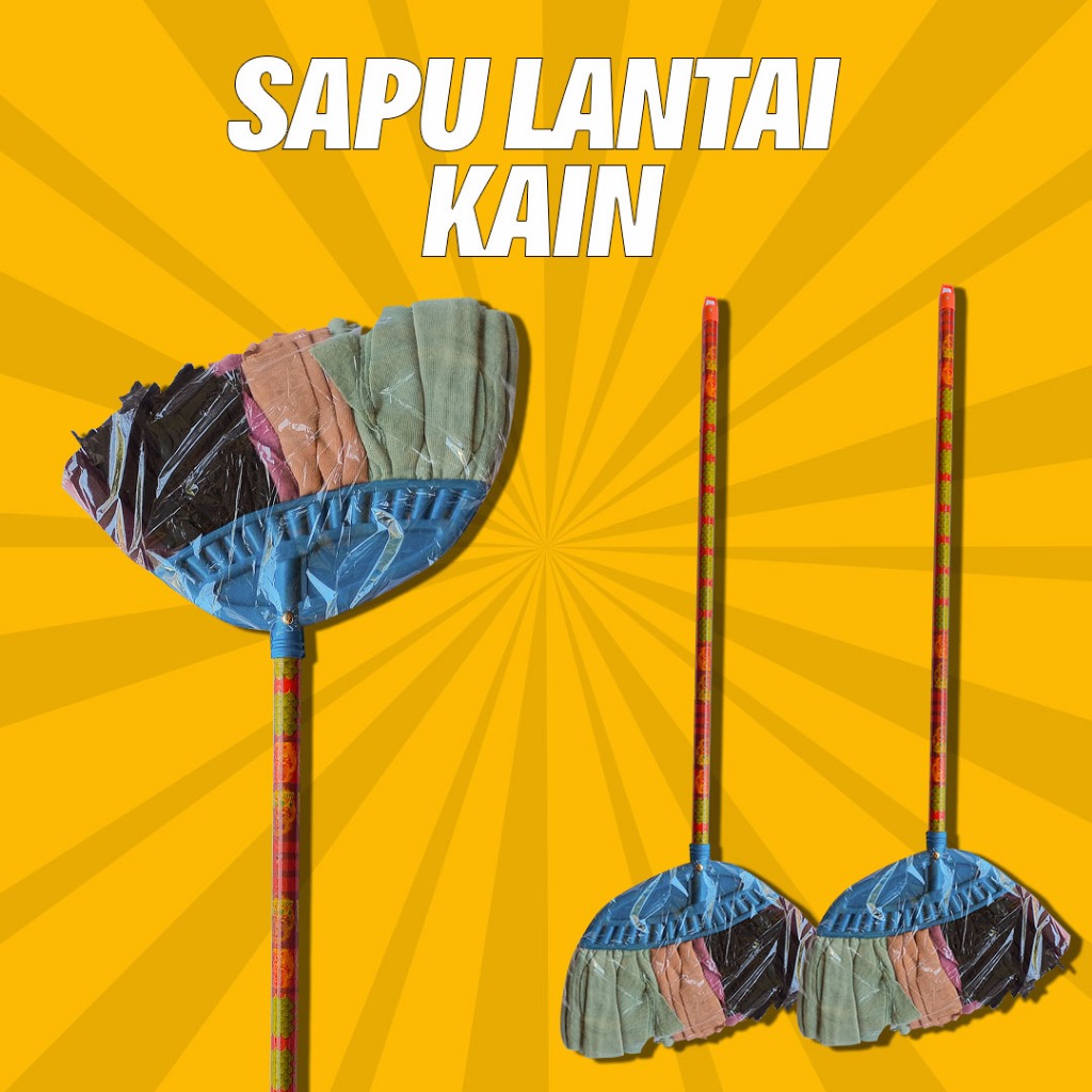 Sapu Kain Kaos/Sapu Lantai Kain Kaos