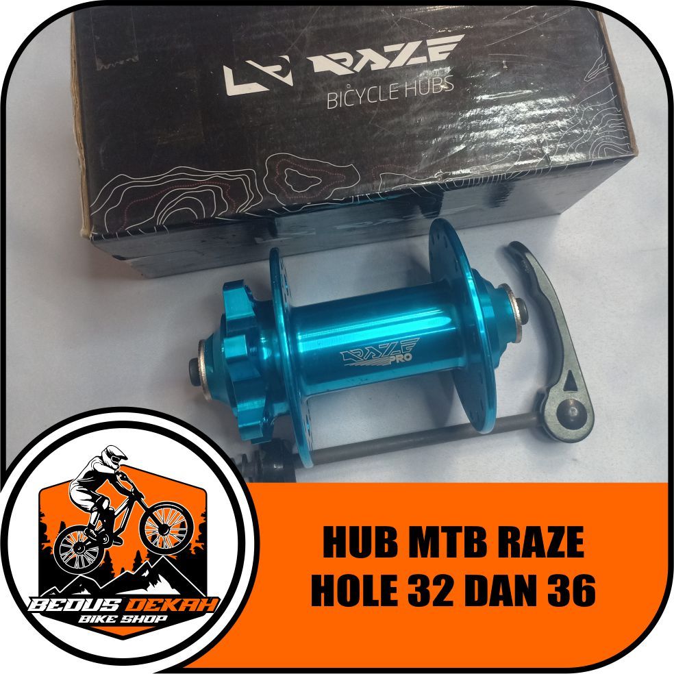 HUB FREEHUB SEPEDA MTB RAZE LUBANG 32 DAN 36 SUARA JANGKRIK